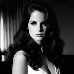 lana del rey, in the style of old hollywood studio photograph