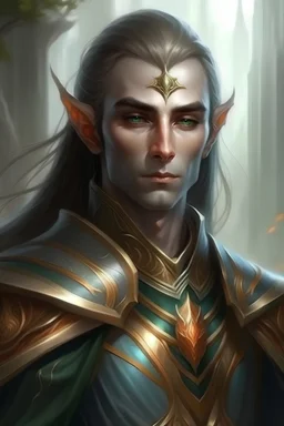 Portrait a unded eladrin