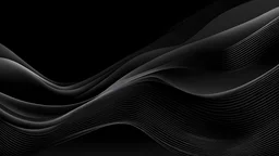 Grey black gradient background gray monochrome smooth abstract wave wallpaper blurred