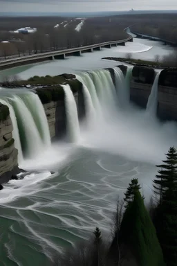 The Falls of Niagra