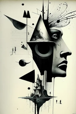 Asynchronicity, neo-surrealism, Dada, ink, and the like.