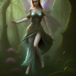 gothic woodland fairy