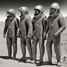 Ancient Sumerian astronauts in space suits