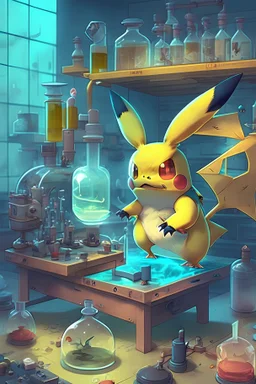 Pokemon laboratory