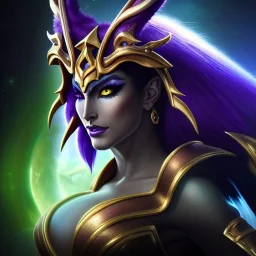 Ultra detailed fullbody Portrait in oil on canvas of heroes of the storm -Lunara,extremely detailed digital painting,ultrarealistic skin,intense stare, extremely detailed face, crystal clear eyes, mystical colors ,perfectly centered image, perfect composition, rim light, beautiful lighting,masterpiece ,8k, stunning scene, raytracing, anatomically correct, in the style of Ohrai Noriyoshi and robert e howard and Steve Jung and Wizyakuza and Simon Bisley and uncannyknack.