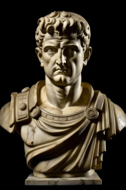 Roman Bust Aeneas the trojan hero