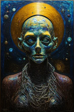 Identity is an illusion; Neo-surrealism; Dada; Neo-surrealism; Van Gogh; Hundertwasser; Giger; golden hour; iridescent; controversial; supremely detailed; stupendous