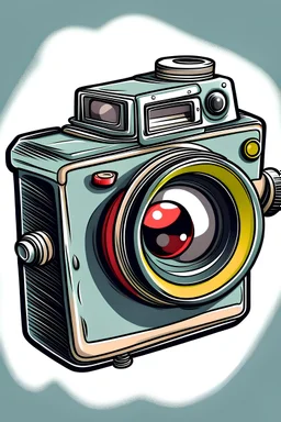 camera cartoon