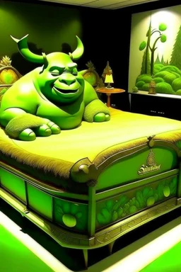 opulent shrek bed