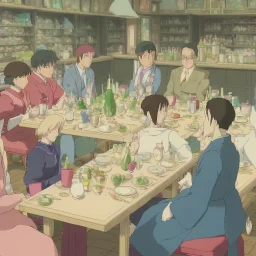 "The Brunch Club" by Hayao Miyazaki