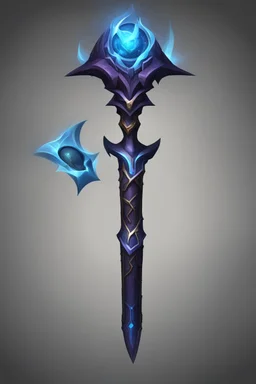 abyssal soul absorbing mage's staff