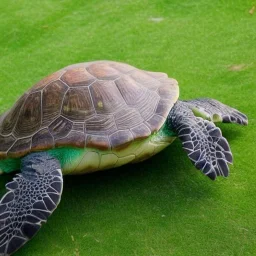 turtle looking at the sky