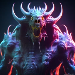 Monster like creature,Ultraviolet dimension, unreal engine 5, 8k resolution, attractive, realistic, ultra detailed