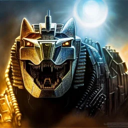 ultra detailed fullbody Portrait in oil on canvas of Grimlock - Transformers 4 , extremely detailed digital painting, extremely detailed face,crystal clear Big Glowing eyes, mystical colors , perfectly centered image, perfect composition, rim light, beautiful lighting, 8k, stunning scene,extremely sharp detail, finely tuned detail, ultra high definition raytracing, in the style of robert e howard and pablo oliveira and Ken Kelley and Ohrai Noriyoshi and Simon Bisley and tom