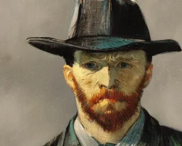 Portrait of Batman by Van Gogh