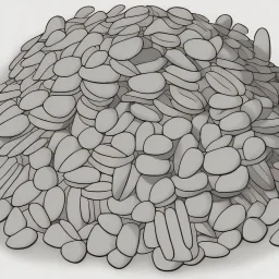 cartoon style of a pile of silverware