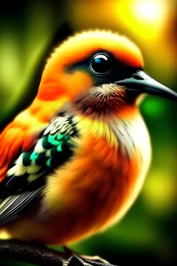 Buatkan gambar burung