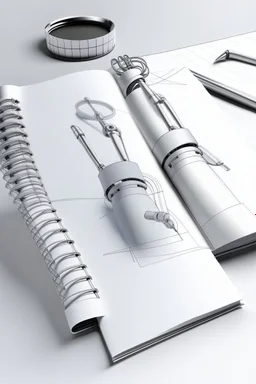 Draw the cover of the journal with the flexible link robotic arms as the research object. More industrialization. The background has the characteristics of a journal cover.Leave appropriate white space in one corner of the picture.