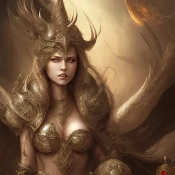  emperor domination, dragon, black, sexy, highly detailed, beautiful, young woman,