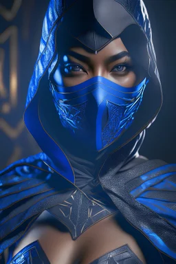 Iconic kitana, full body, veil, noir, stunning portrait, dynamic shot, vivid, richly saturated colors, Legs, cinematic atmosphere, immersive, global illumination, intricate shadows, reflections, Octane render, hyper-realistic, unparalleled detail, 8K, groundbreaking, epitome of concept art, physically-based rendering, dynamic angles, intricate textures, subsurface scattering, timeless masterpiece, AI-enhanced, GAN, ray-tracing, depth-of-field, neural network, ultra-HD
