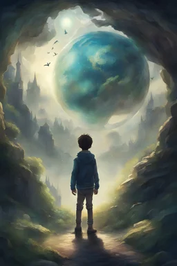 The boy got into the other world