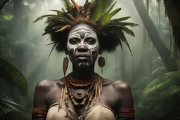 female voodoo, rainforest