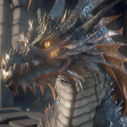 holy dragon, unreal engine 5, 8k resolution, photorealistic, ultra detailed