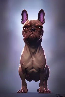 alien french bulldog musculature hulk body HD strong french bulldog hulk marvels Warcraft