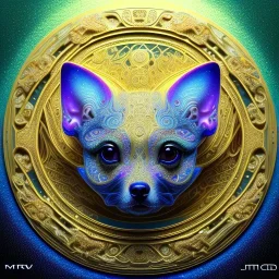 3d cute puppies, beautiful rich, detailed yin and yang symbol, shiny, intricate, gorgeous, ultrafine detail, hyperrealism, trending on artstation, sharp focus, intricate details, highly detailed, glowing, glitter, complementary colours