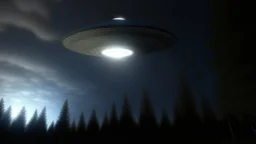 جسم مضيء يطير كبير جدا