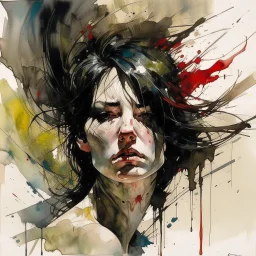 woman head explodingi Alex Maleev