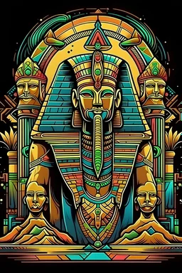colored Pharaonic Egypt