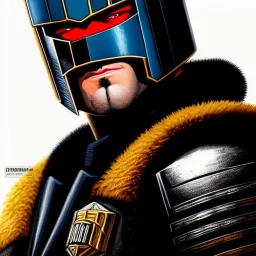 ultra detailed fullbody portrait of JUDGE DREDD (2000 AD), extremely detailed digital painting, intrincate, extremely detailed face,crystal clear Big eyes, in the style of Simon Bisley, mystical colors , perfectly centered image, perfect composition, rim light, beautiful lighting, 8k, stunning scene, raytracing