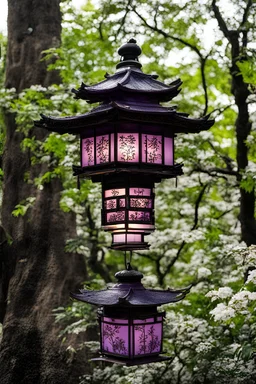 japanese purple lantern