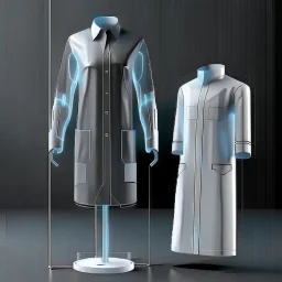 realistic bio technology clothes alone