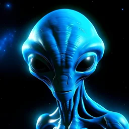 alien ufo blue skin full hd