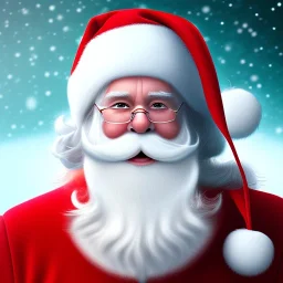 Santa Clause, portrait, detailed, 8k resolution, warm light