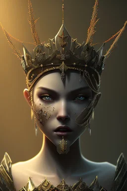 Crown, thorns, black background, cinematic lighting, 4k resolution, smooth details.