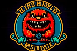 "Lil Monsters" hockey team logo