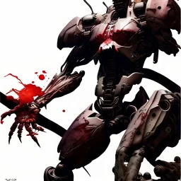  Bones, darkred tones, weird body, pose, watercolor illustration by <Yoji Shinkawa>,