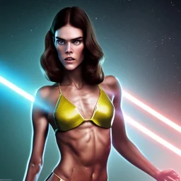 hilary rhoda bodybuilder star wars, movie still bluray screengrab hdr