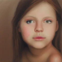 Realistic Portrait of girl