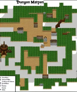 dungeon map