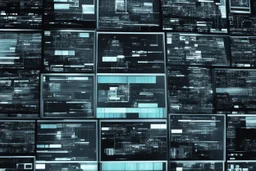 A glitchy video poem on the iconic multiple smartphones of Minority Report, inspired by "The Electronic Revolution", (William S. Burroughs), with fragmented words and disjointed images.