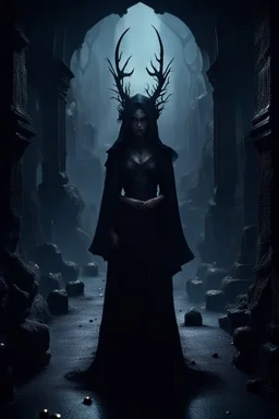 🧚‍♀️🕷🐦‍⬛🌑🎩😈 surreal, dark, fantasy, cinematic,