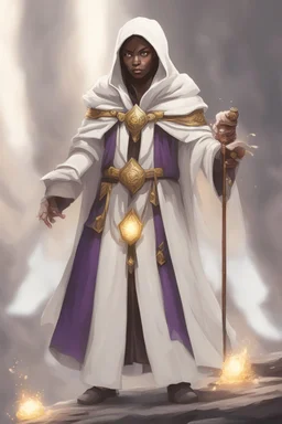 Owlin mage wearing archmagis robes with powerful magic
