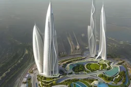 Worlds tallest building design. Unique and brilliant architectural design