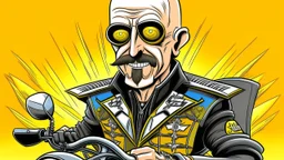 Judas priest rob halford cartoon