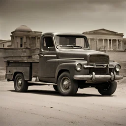 Which make and model of pickup truck was driven by Cicero?