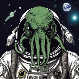 Cthulhu as an astronaut